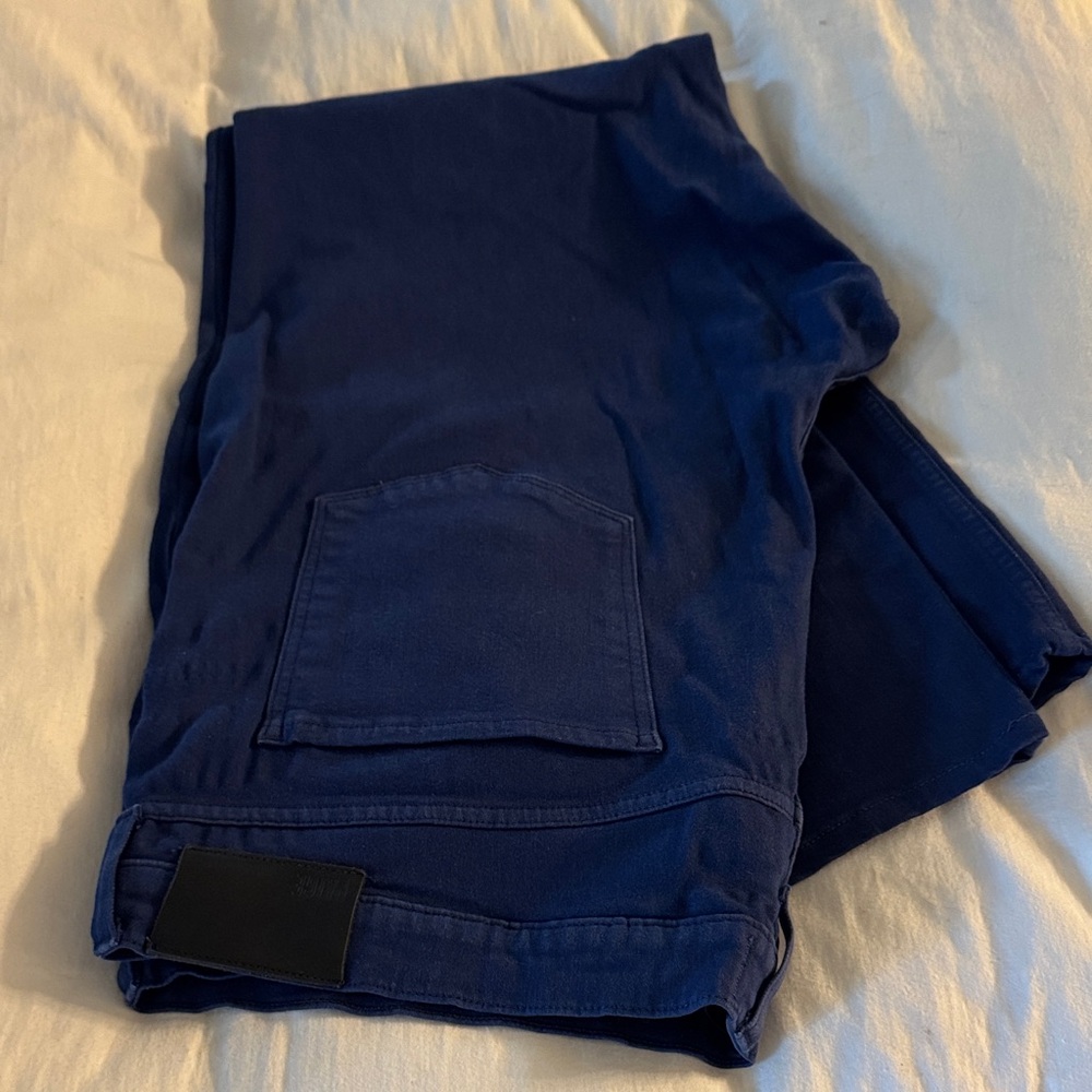 PAIGE Lennox Deep Blue Pants